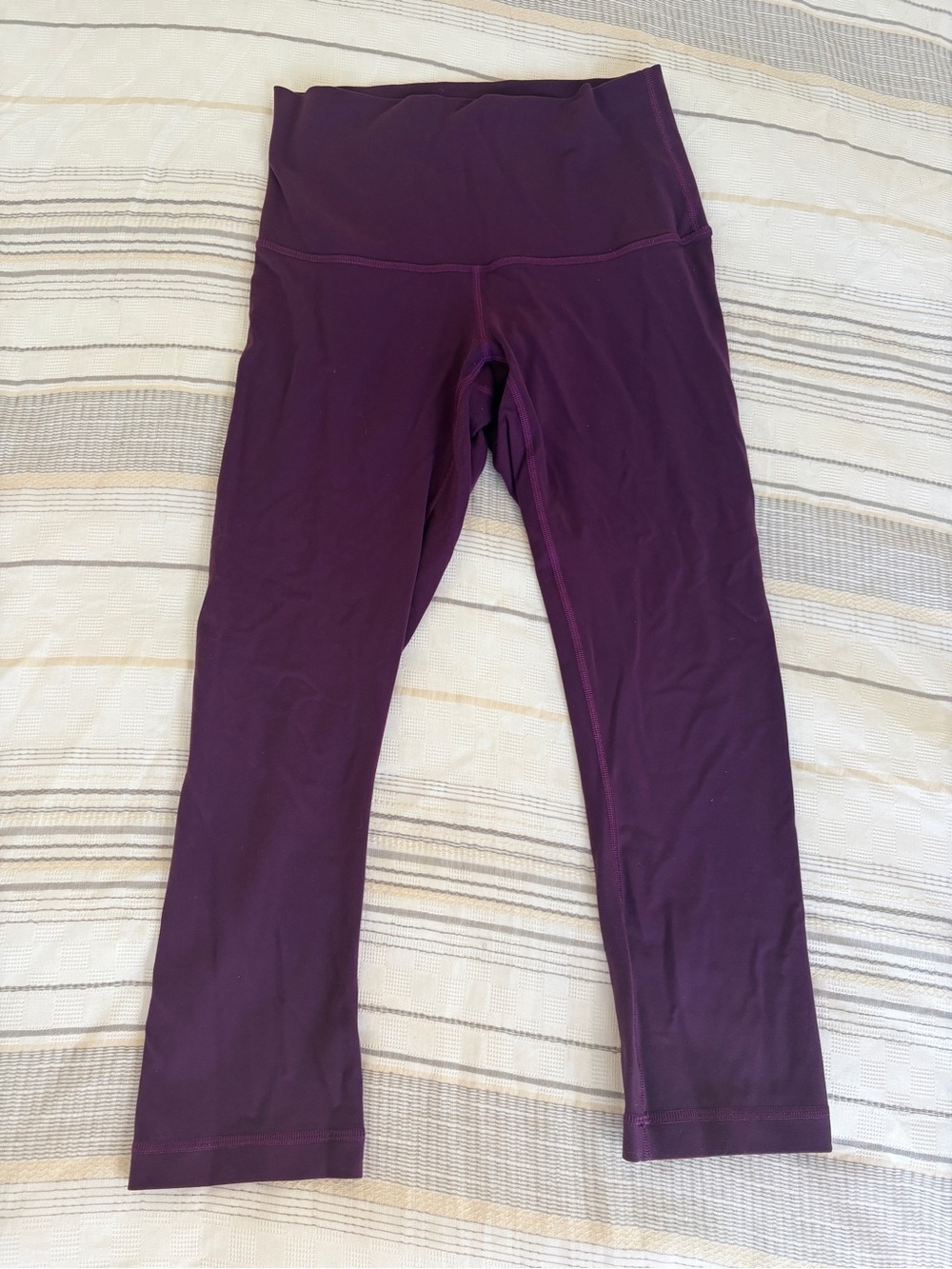 lululemon athletica Deep Plum Wunder Under Leggings
